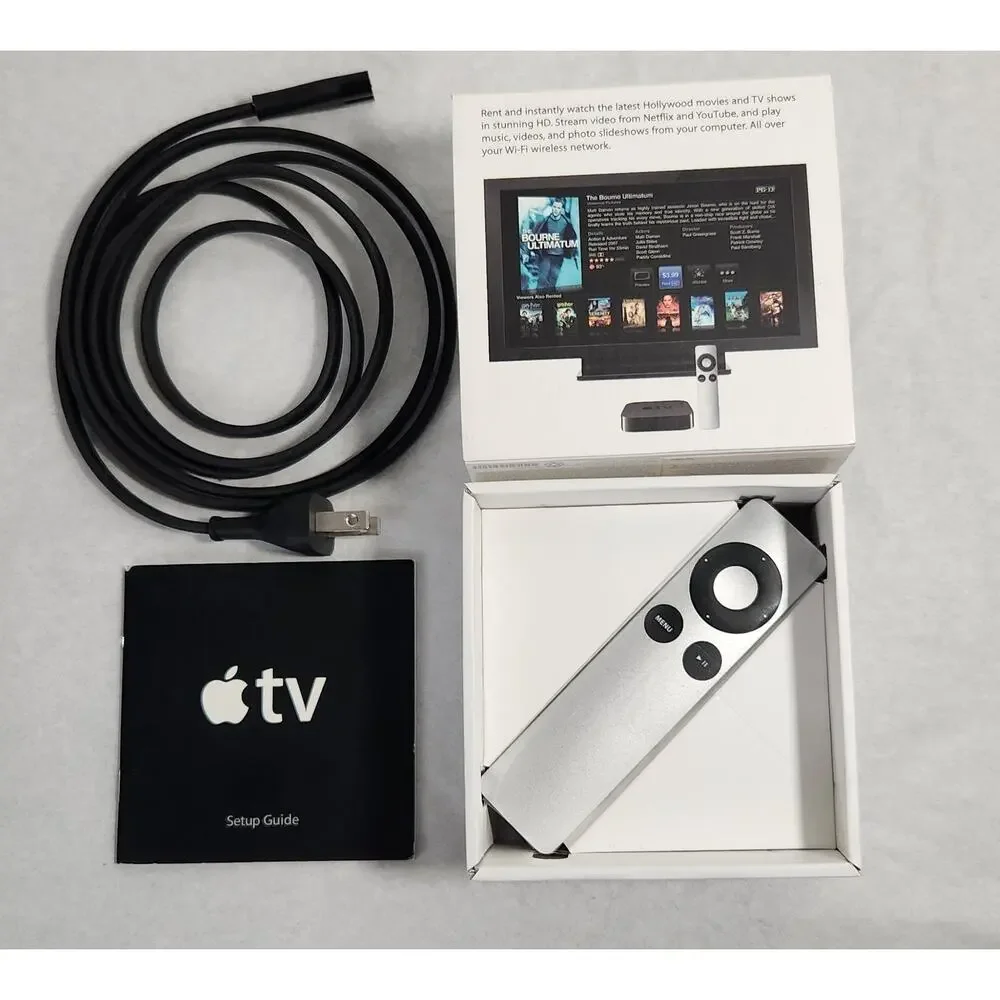 Apple TV 2nd Generation 8GB Tested Media Streamer A1378 Open Box